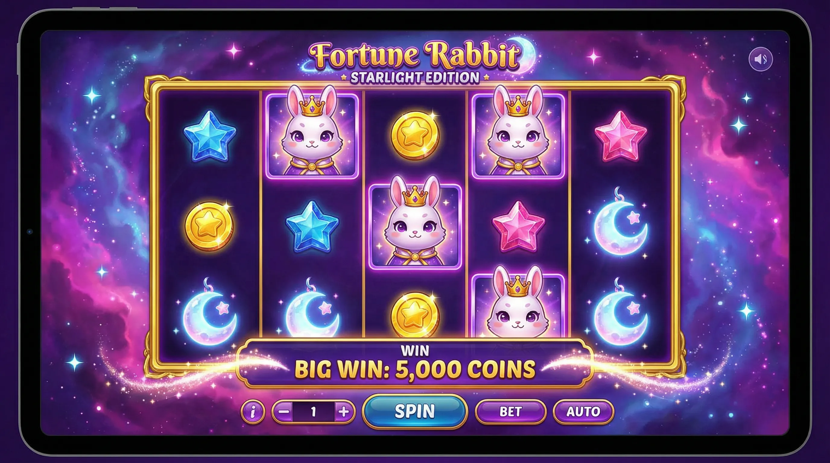 Fortune Rabbit gameplay interface donaldbet